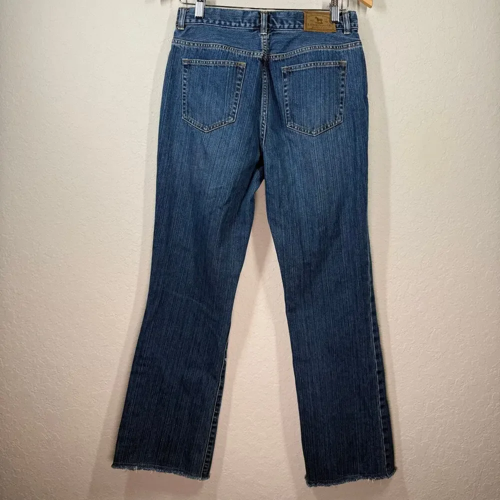 Vintage Women's Lauren Jeans Co. Ralph Lauren Floral Print Jeans‎ Size 6